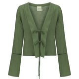 You've Come a Long Way Linen Blouse