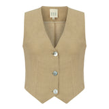 Gravity of Mind Linen Blouse