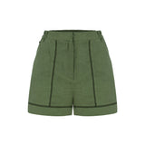 A Short Talk Linen Shorts