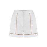 A Short Talk Linen Shorts