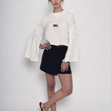 At the Imperial Linen Blouse