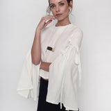 At the Imperial Linen Blouse