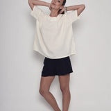 Reading to Celsus Organic Linen Blouse