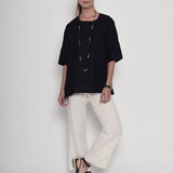Reading to Celsus Organic Linen Blouse