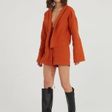 You've Come a Long Way Linen Blouse