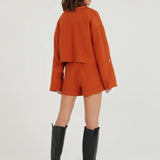 You've Come a Long Way Linen Blouse