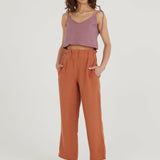 Across the River Linen Blouse