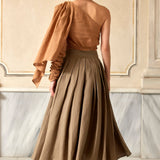 Grand Gesture Linen Skirt