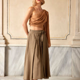 Grand Gesture Linen Skirt
