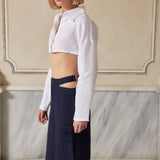 Words Linen Shirt
