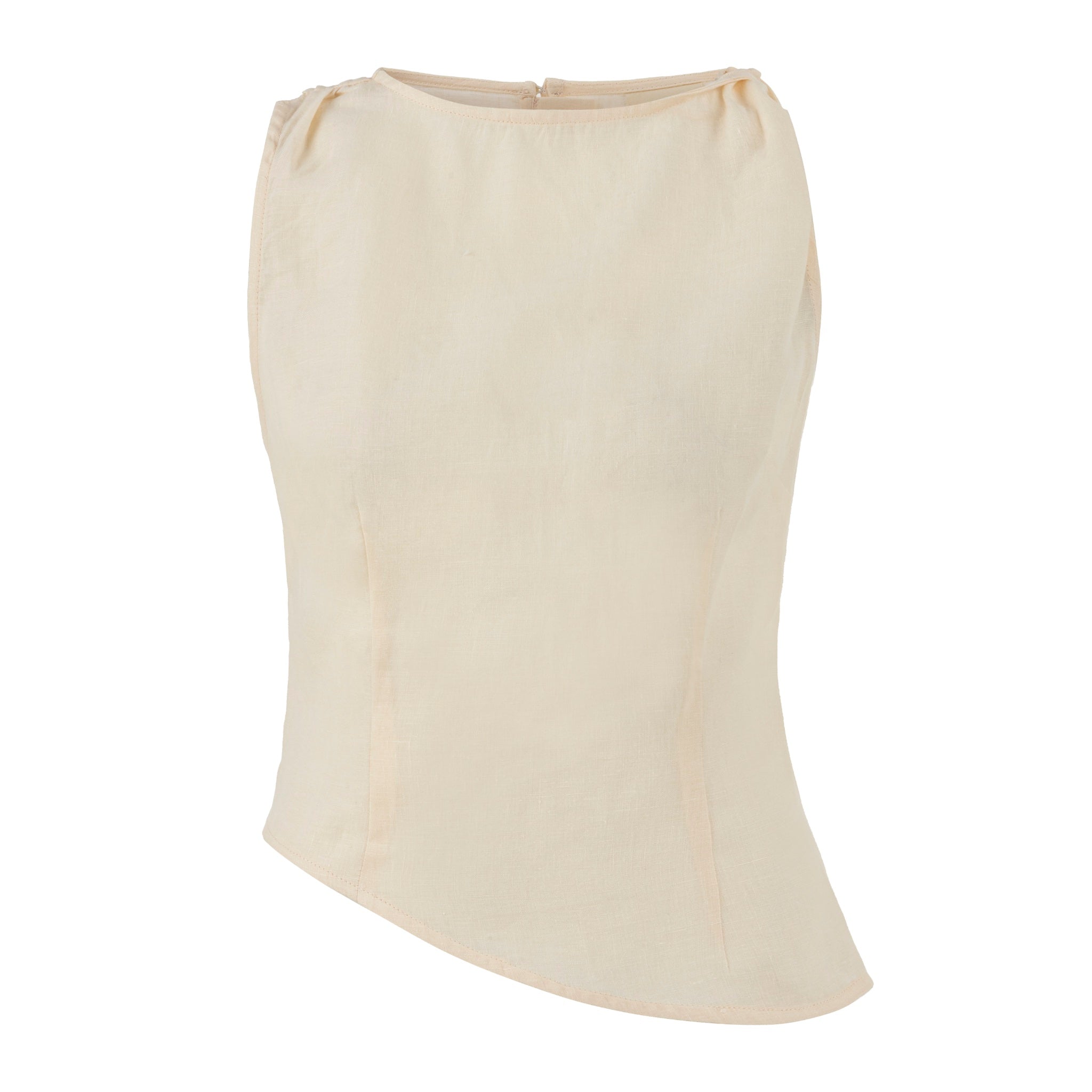 In Retrospect Linen Blouse