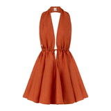 The Past Perfect Linen Dress