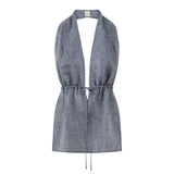 The Past Linen Blouse